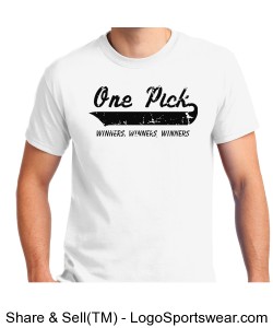 One Pick T-Shirt Design Zoom